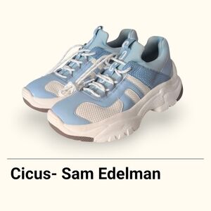 Circus by Sam Edelman Blue and White Sneakers